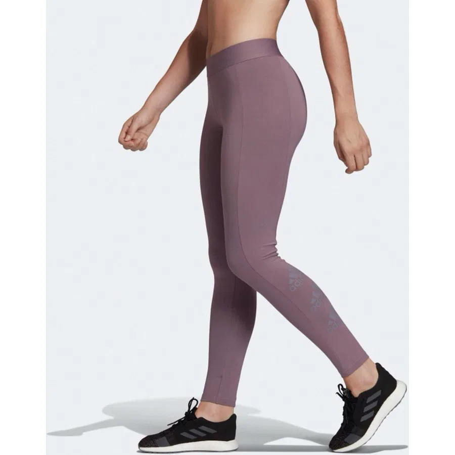 Леггинсы с длинным рукавом W Stacked Tight adidas, Розовый — фото 4