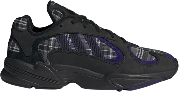 

Кроссовки Adidas Yung-1 'Purple Plaid', фиолетовый