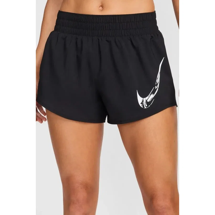 Женские спортивные шорты Dri-FIT One Swoosh HB Nike, Черный — фото 2