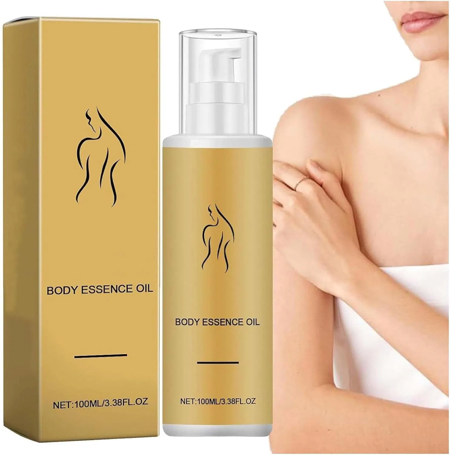 Масло для тела Silk Body Essence Oil, Eeiiey, 100 мл, 1 шт, желтый
