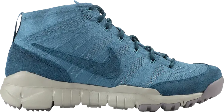 

Кроссовки Nike Flyknit Trainer Chukka SFB SP 'Night Factor', синий