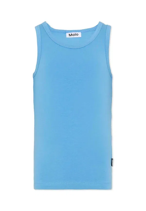 Комплект из 2 футболок без рукавов Smiley Molo Light blue, светло-голубой — фото 3