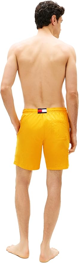 Плавательные шорты Tommy Hilfiger 7" with Drawstring Quick Dry, желтый — фото 3