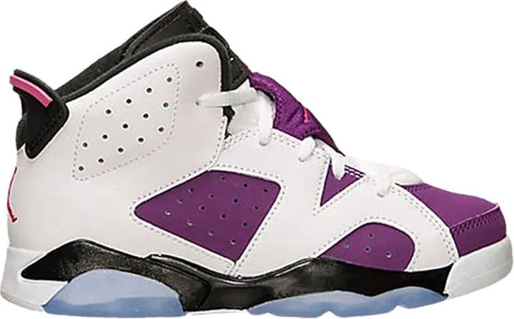 

Кроссовки Air Jordan 6 Retro GP Vivid Pink, белый