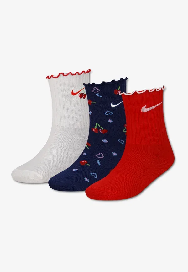 Носки комплект 3 пары Cherry Nike Sportswear off-white, белый
