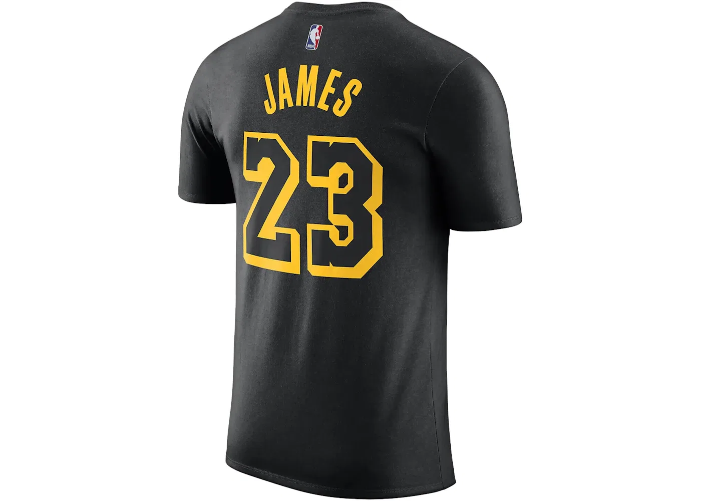 Мужская футболка с принтом Lebron James Nike, Black — фото 2