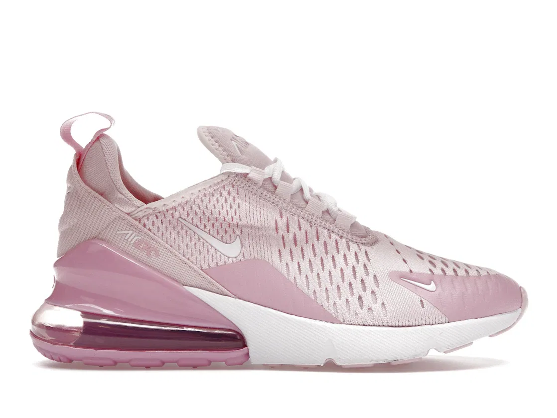 Детские кроссовки с амортизацией Nike Air Max 270, Pink Foam/White/Pink Rise