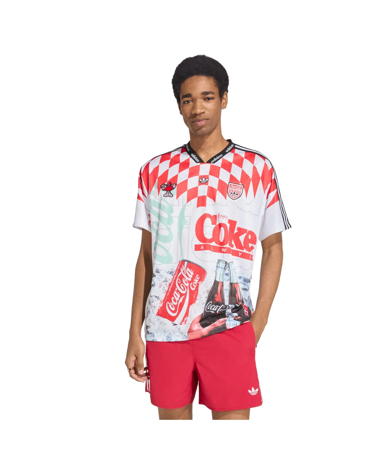 Мужская футболка с коротким рукавом ORI COCA COLA CLASSIC Adidas Originals, Белый