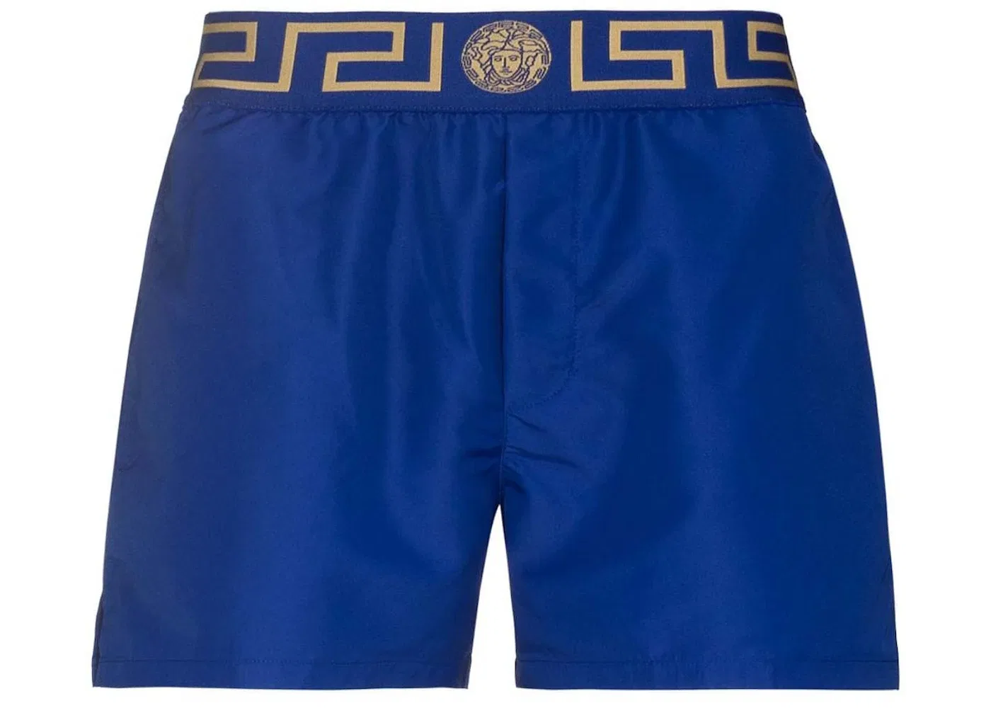 Мужские шорты с принтом Greca Key Versace, Royal Blue