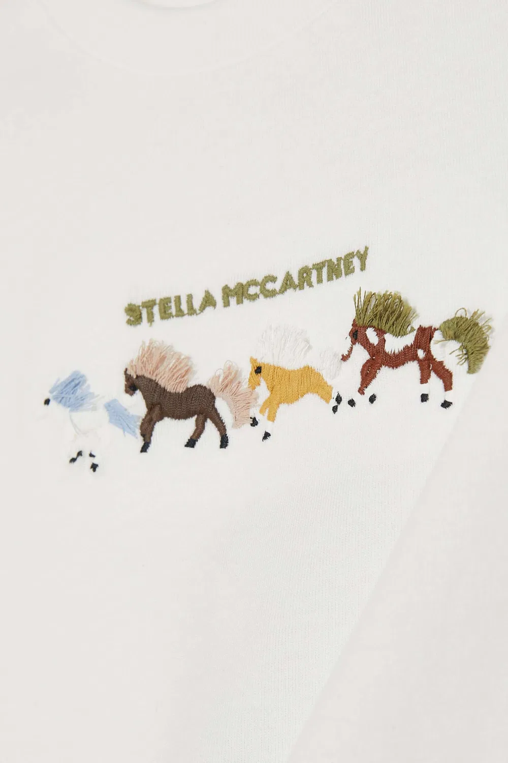 Футболка с принтом лошади Stella McCartney — фото 2