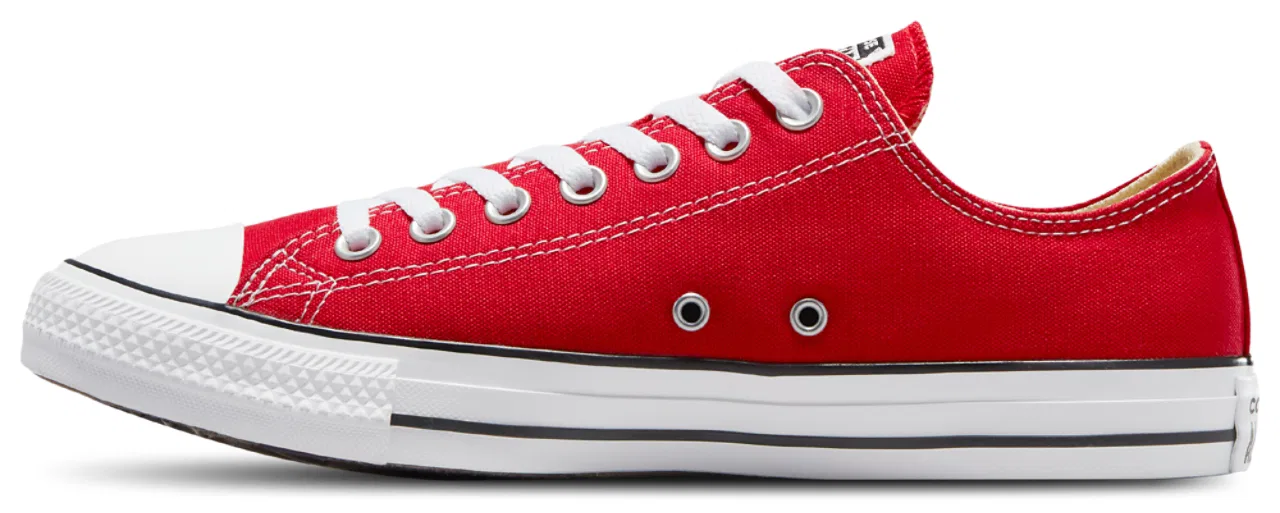 Кроссовки для мальчиков All Star Low Top Converse, красный/белый — фото 2