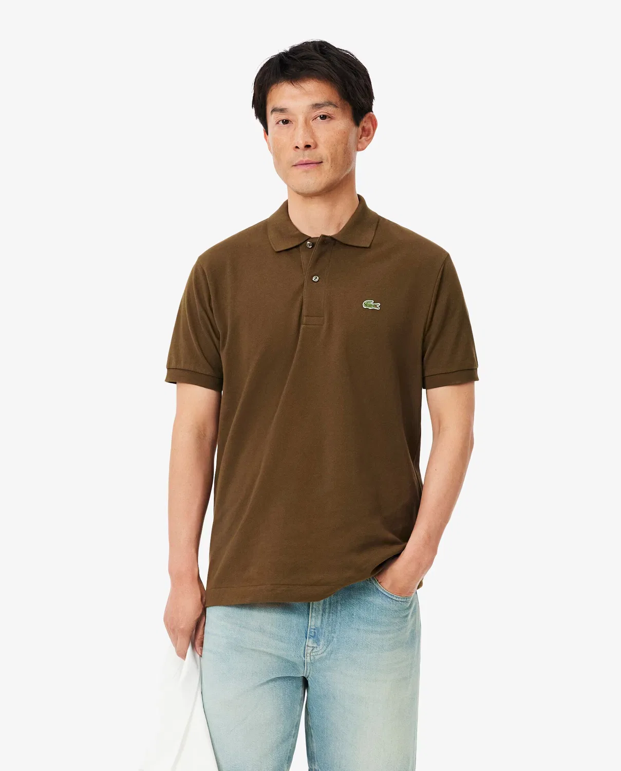 Рубашка с коротким рукавом, Polo Original Corte Clásico, Lacoste, Nuez