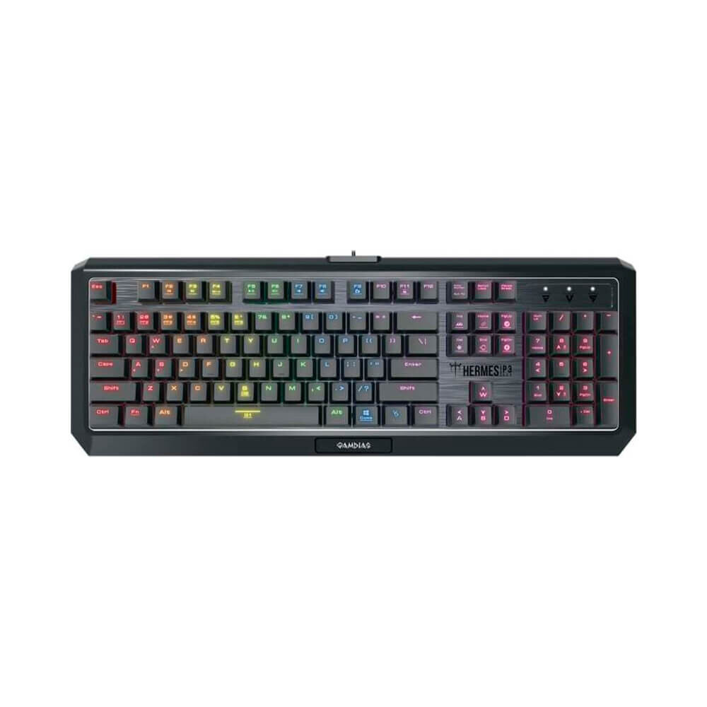 

Клавиатура игровая механическая Gamdias Hermes P3, черный
