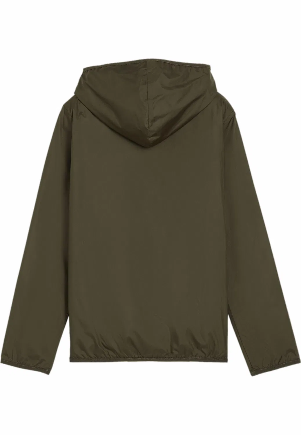 Детская ветровка с флисом Fleece Line Windbreaker Puma, Dark Olive Green — фото 2