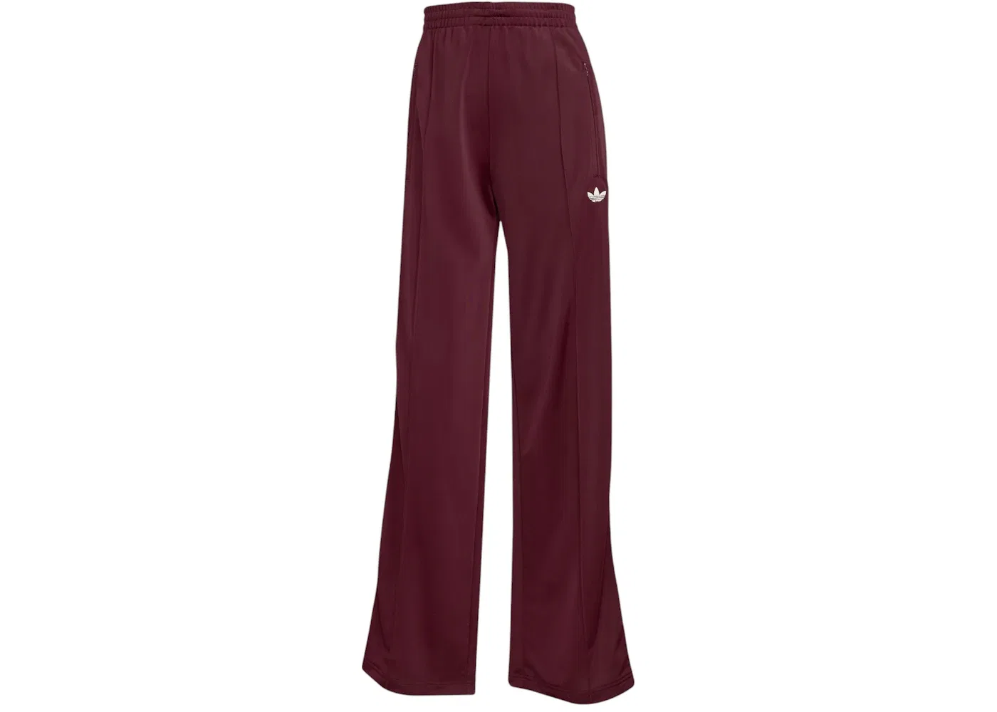 Женские спортивные брюки свободного кроя с полосками Bottoms Adidas, Maroon Cream White