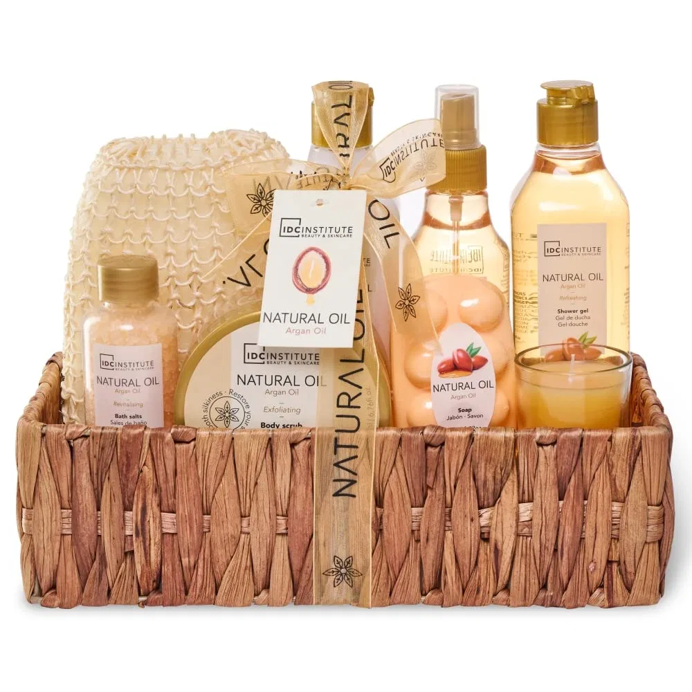 Набор косметики Coffret Beauty Végan 3 Masks & Rouleau Jade Natural Oil IDC INSTITUTE, 8 предметов