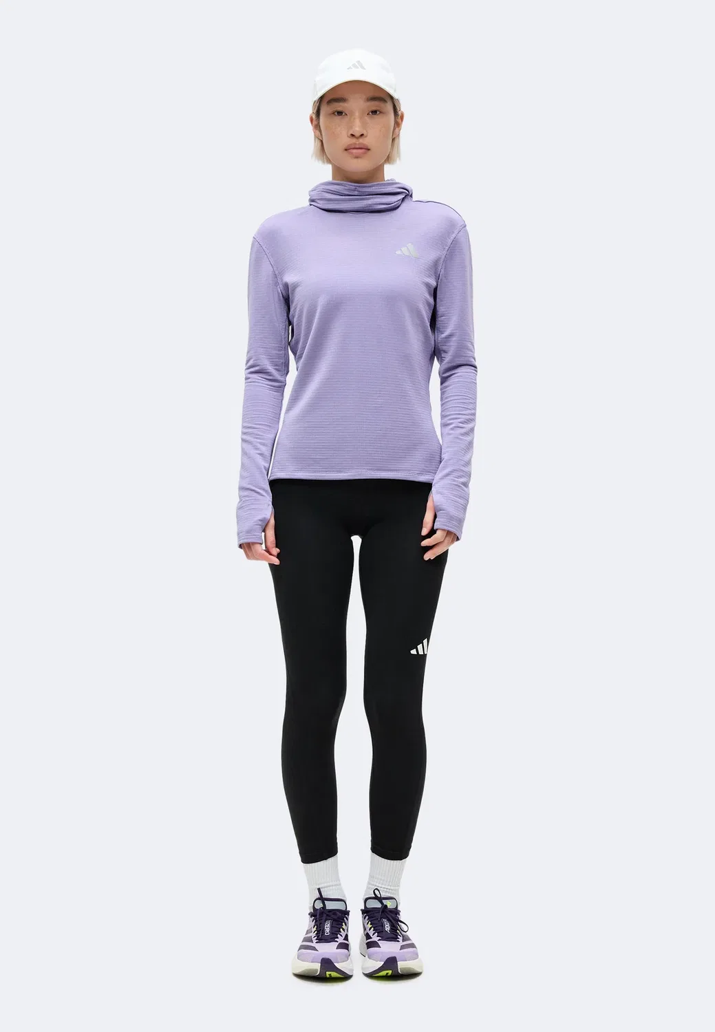 Adi365 - футболка с длинными рукавами Adidas Performance, Magic Lilac — фото 2