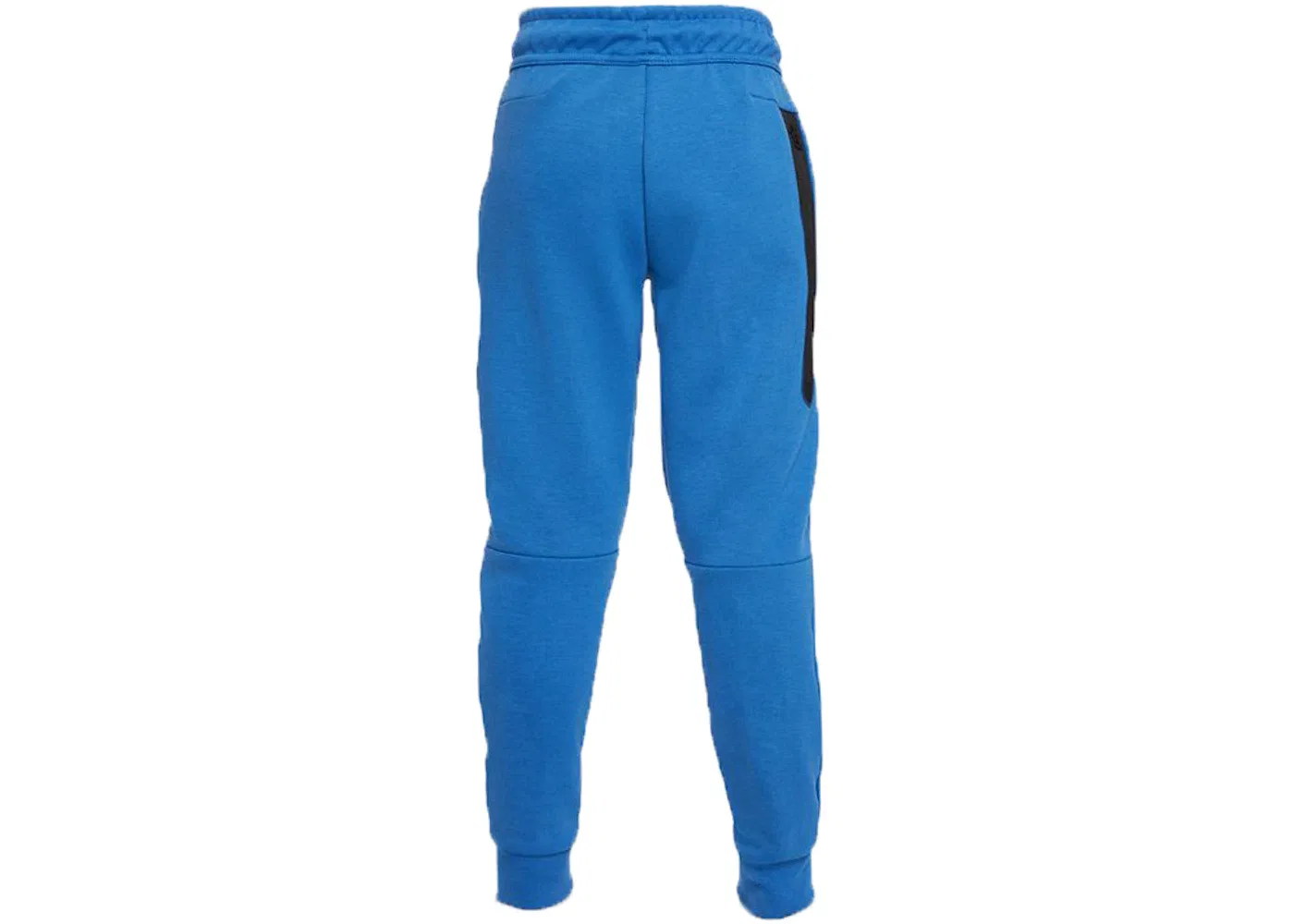 Детские спортивные штаны из футера с технологией Tech Fleece Nike Joggers, Dark Marina Blue/Light Bone — фото 2