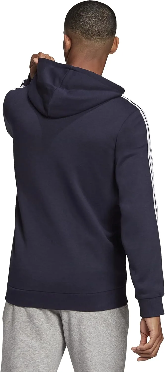 Толстовка Adidas Essentials Fleece с молнией и 3 полосками, Legend Ink — фото 2
