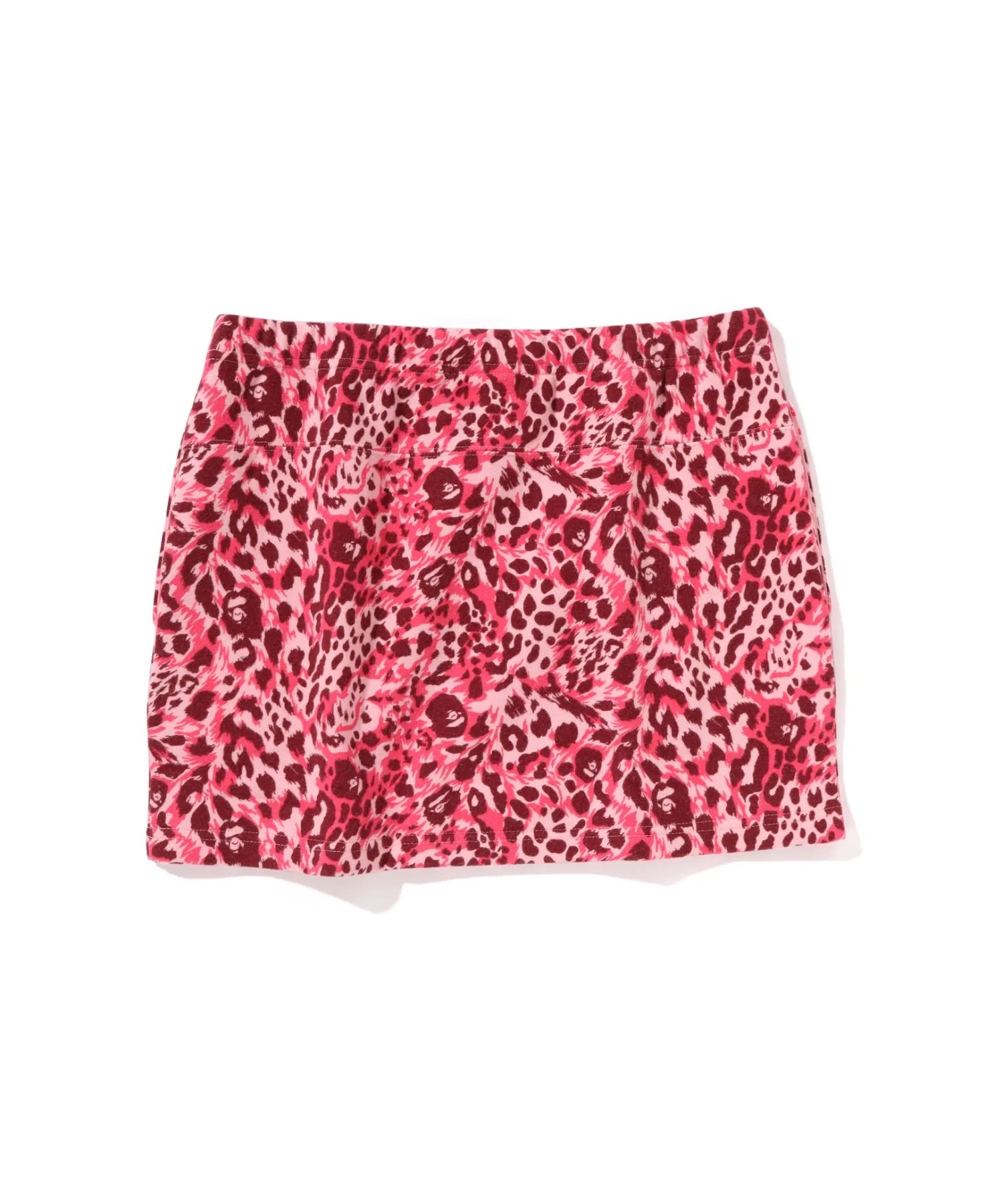Женская юбка A BATHING APE WILD LEOPARD PATTERN SWEAT SKIRT — фото 3