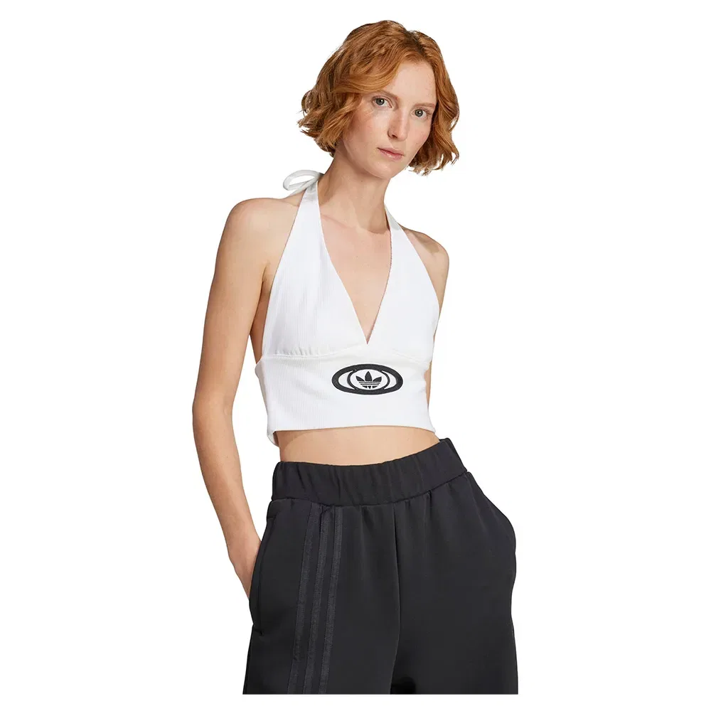 Топ без рукавов Campus 2000 V Sleeveless Adidas Originals, белый
