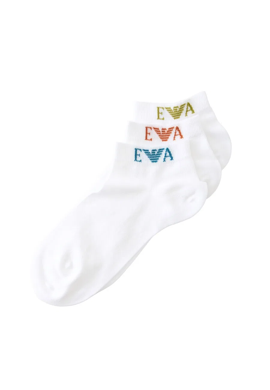 Носки Emporio Armani белого цвета