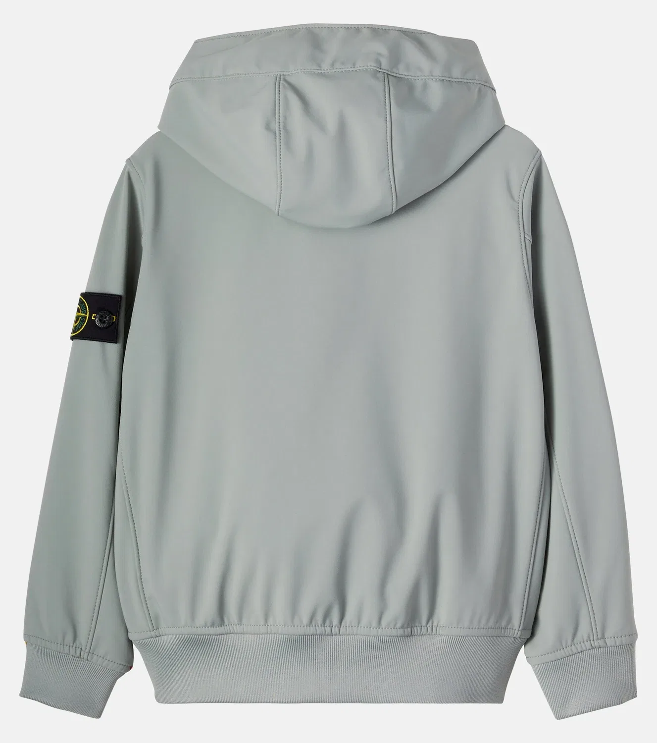 Легкая куртка с капюшоном Compass Stone Island Junior, зеленый — фото 2