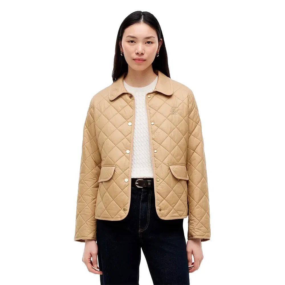 Женский стеганый жакет Tommy hilfiger, Beige