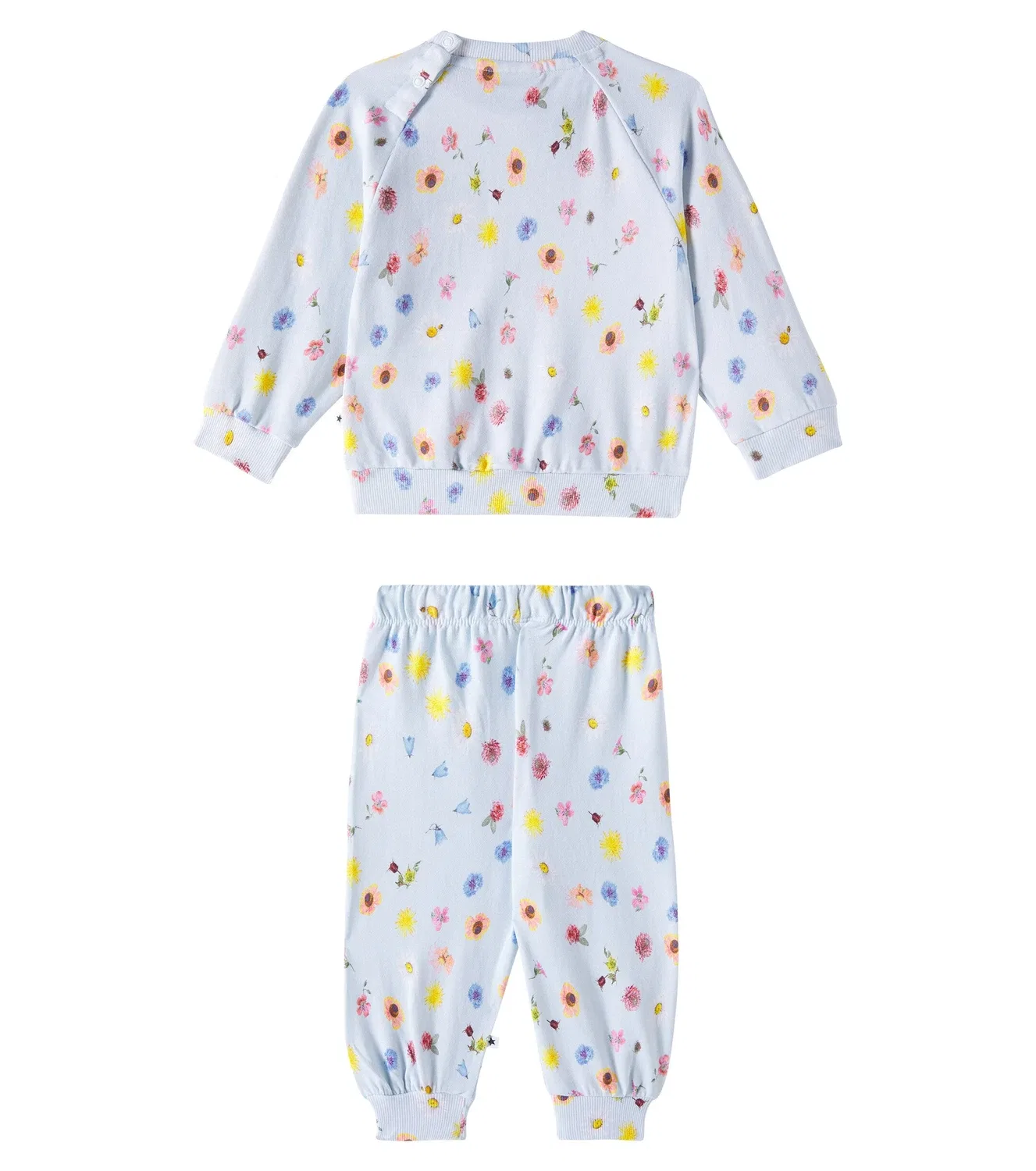 Комплект из толстовки и спортивных штанов Baby Disc Molo, синий — фото 4