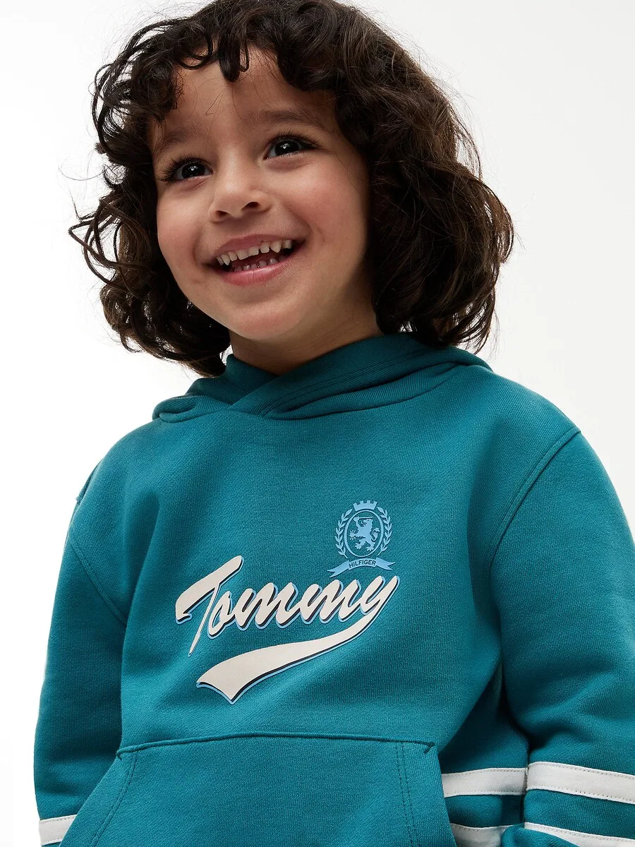 Толстовка TOMMY HILFIGER синего цвета — фото 4