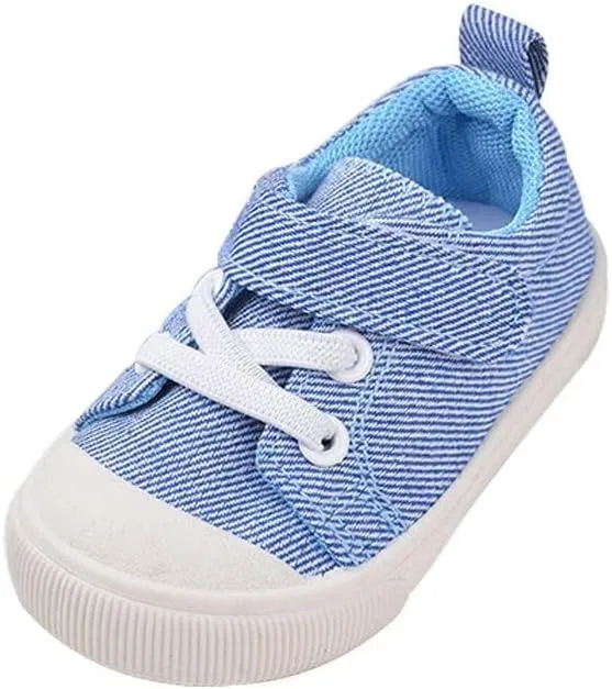Детские кеды для мальчиков и девочек с принтом Zonkacen, Light Blue