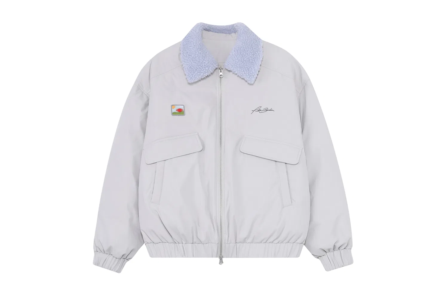 Детский пуховик умеренный F426, Light Gray
