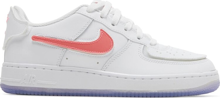 

Кроссовки Nike Air Force 1/1 GS 'White Purple Pulse', белый