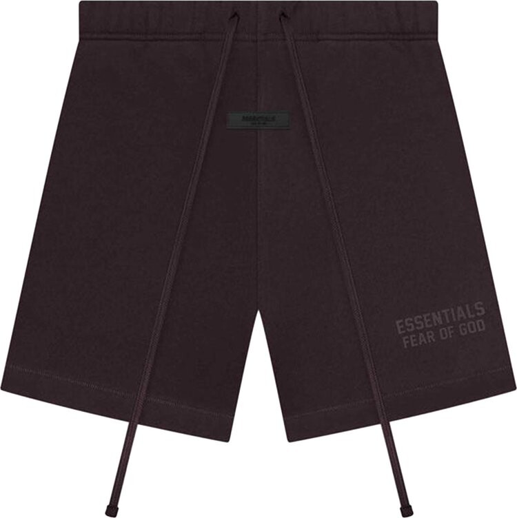 

Спортивные шорты Fear of God Essentials Sweatshort Plum, коричневый