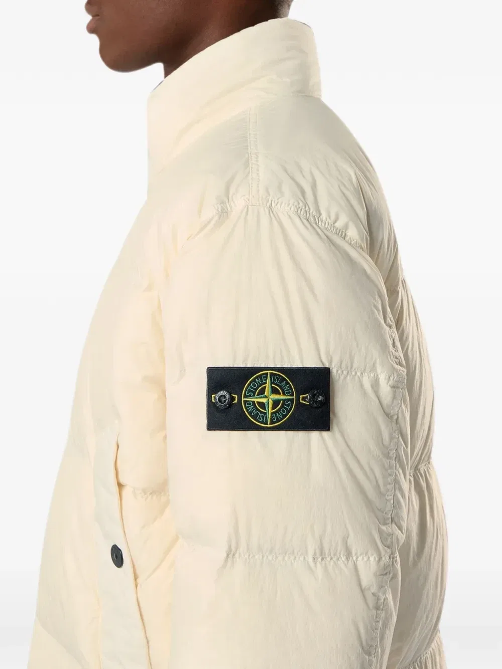 Куртка Crinkle Reps из нейлона Stone Island, бежевый — фото 2