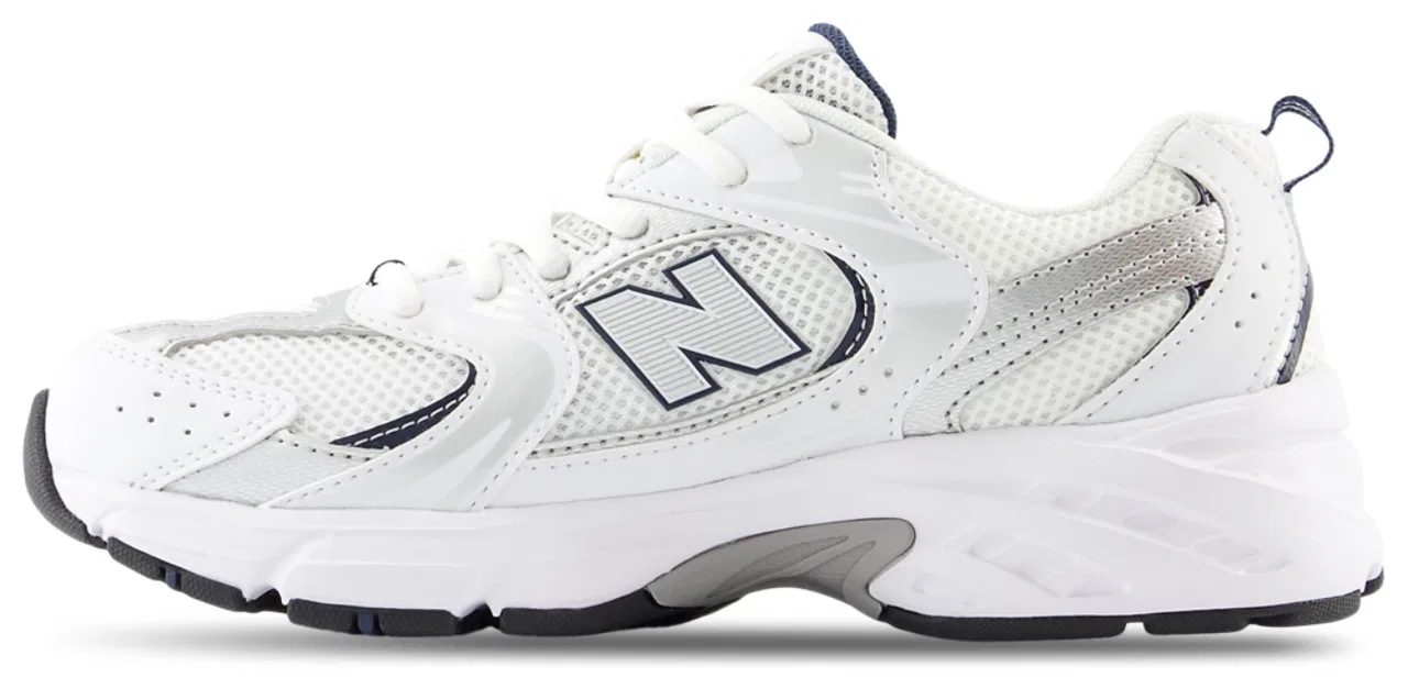 Кроссовки для мальчиков 530 New Balance, белый/темно-синий — фото 2