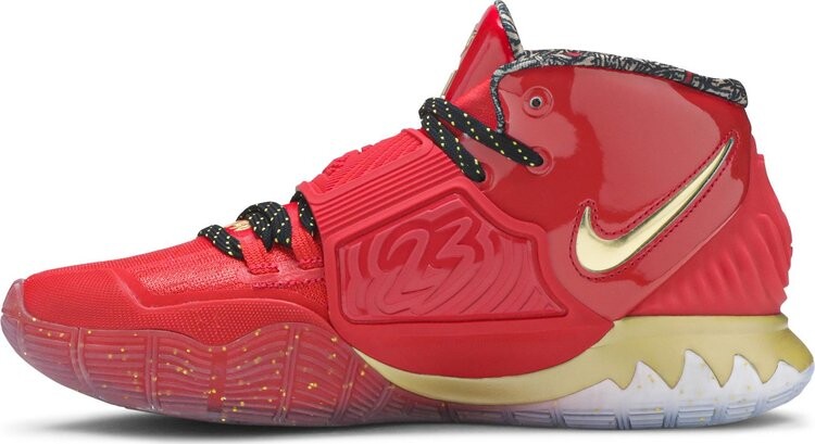 Кроссовки Nike Kyrie 6 EP 'All Star - Trophies', красный — фото 4