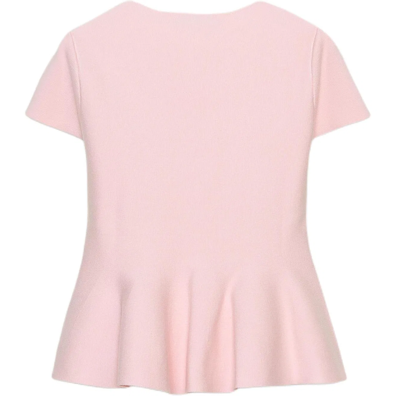 Женский свитер с круглым вырезом Pink ZARA, Розовый — фото 3