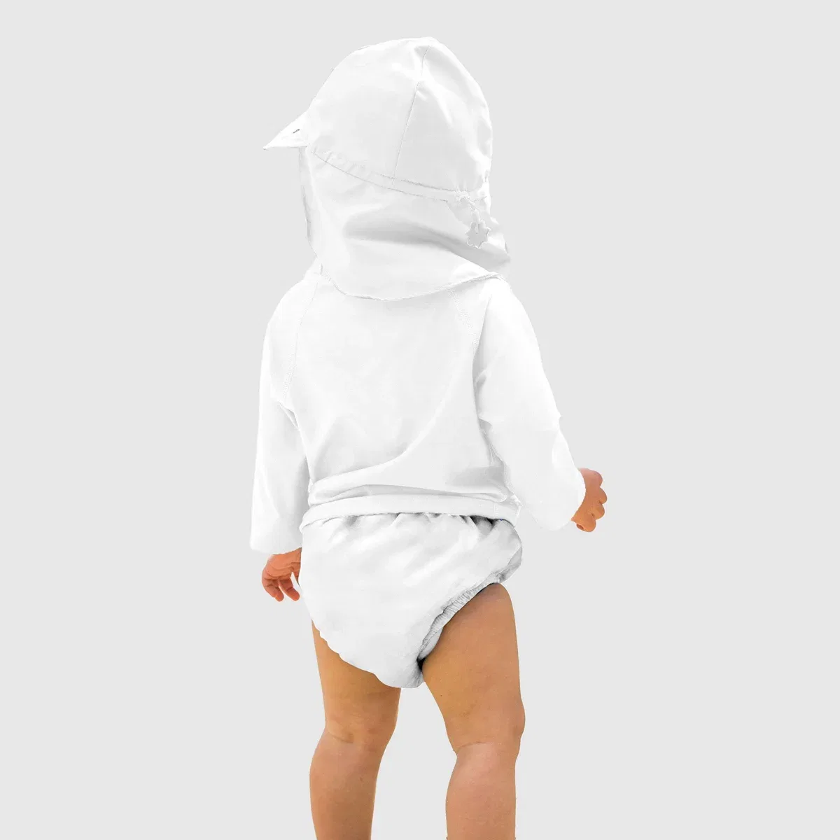 Детский подгузник для плавания многоразовый с принтом Eco Pull-up NIT SEASONAL, White — фото 3