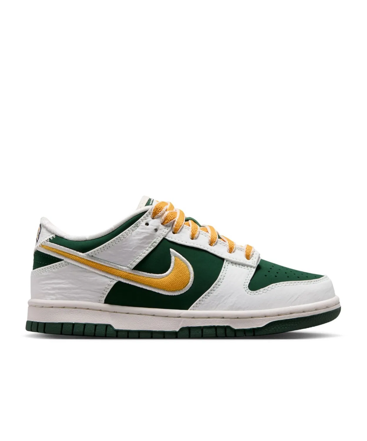 Детские кроссовки с низким профилем Nike Dunk Low LV8 Sail — фото 3