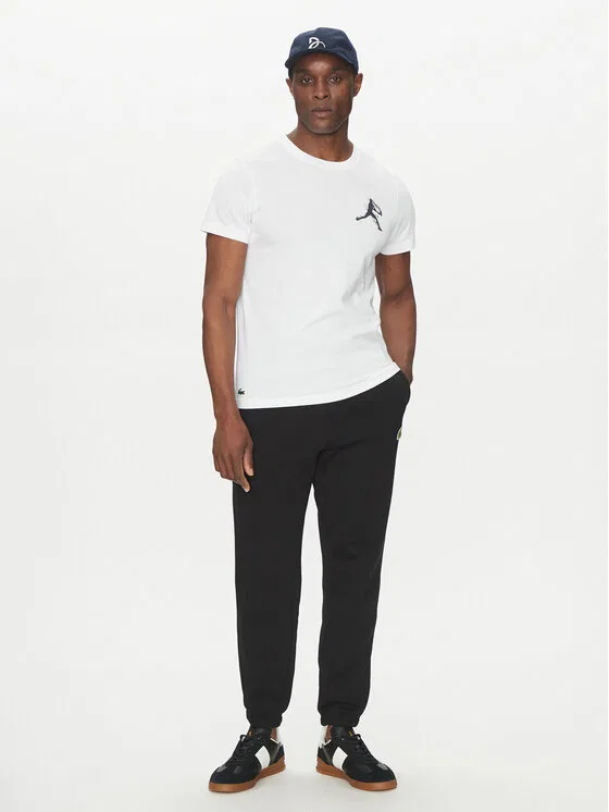 Комплект футболки и кепки regular fit Lacoste, белый — фото 2