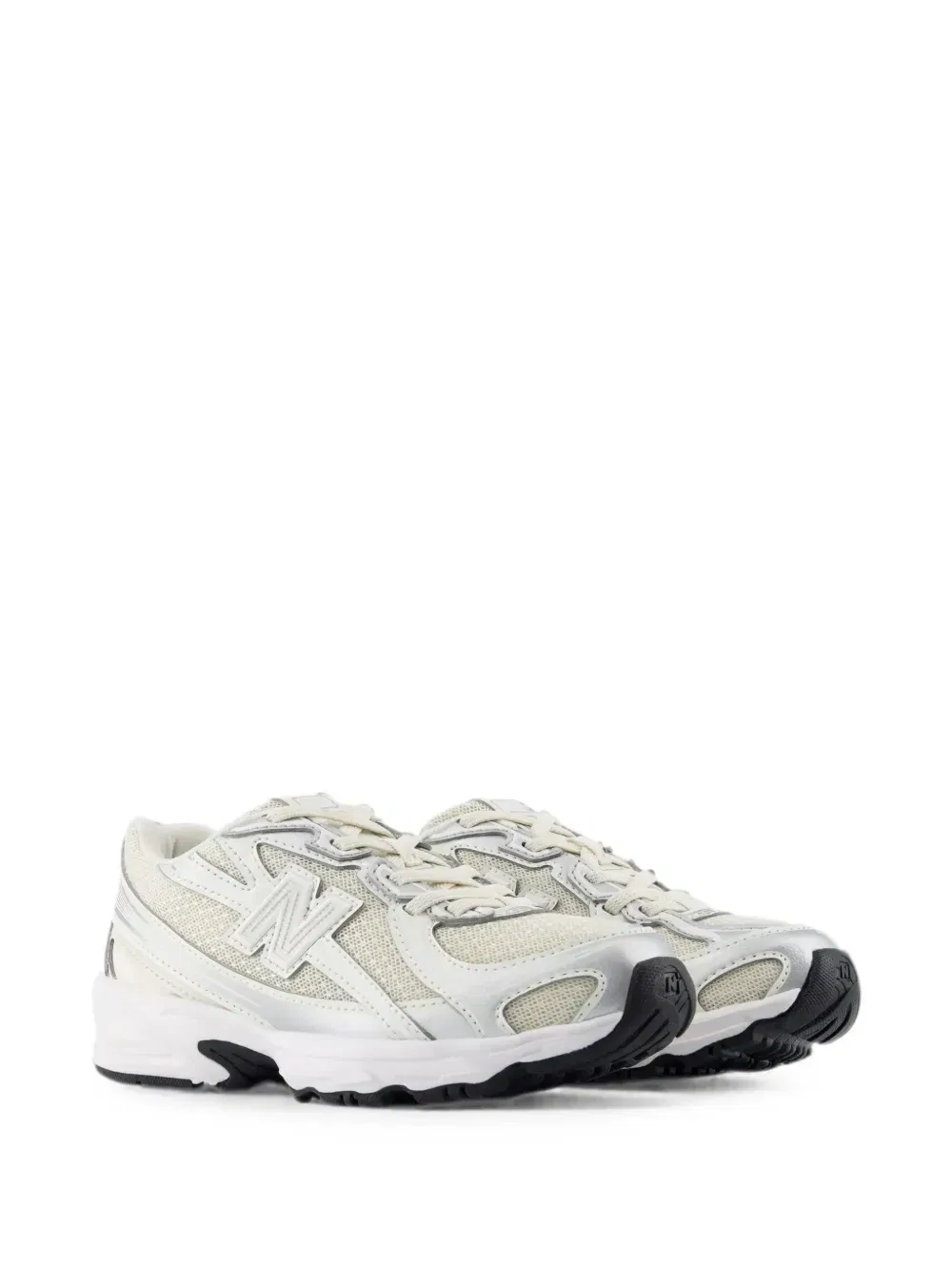 Кроссовки 740 на эластичной шнуровке New Balance Kids, бежевый — фото 2