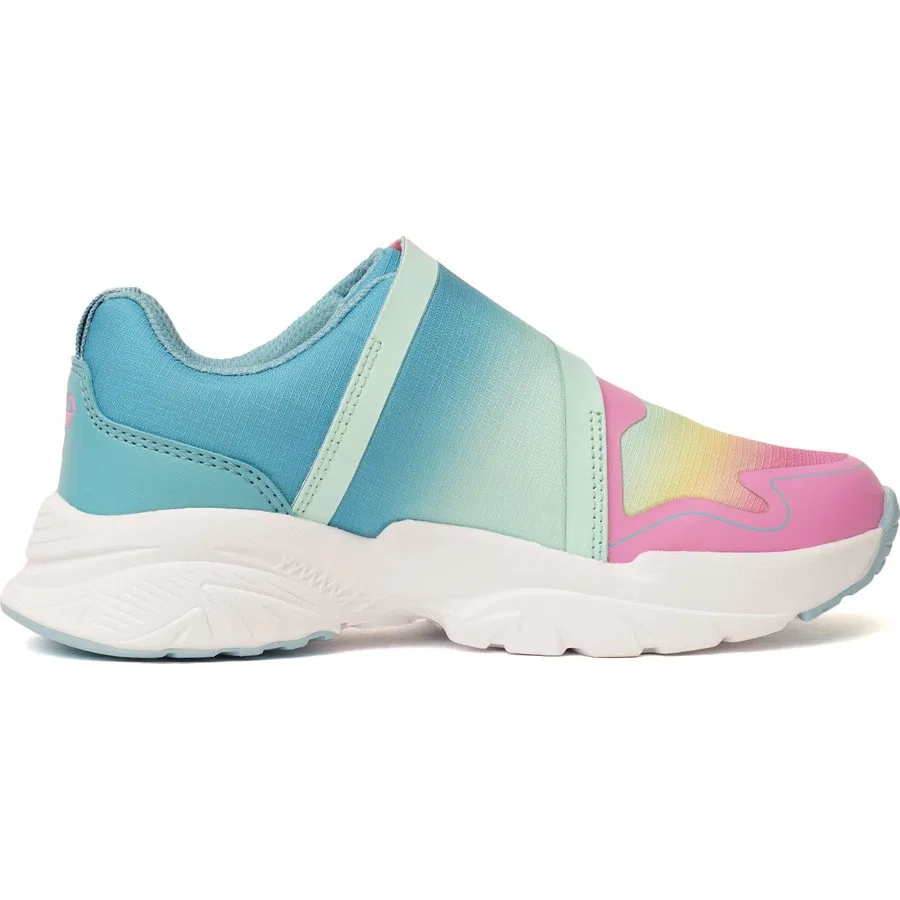 Детские спортивные кроссовки с липучками Cyber Jr. Hummel, Розовый — фото 2