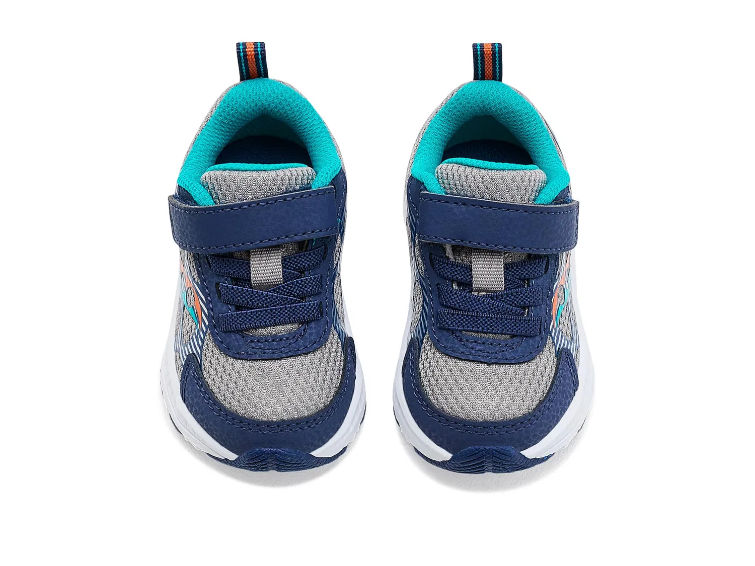 Кроссовки Wind XT Jr (для малышей и маленьких детей) Saucony Kids, Grey/Navy — фото 3
