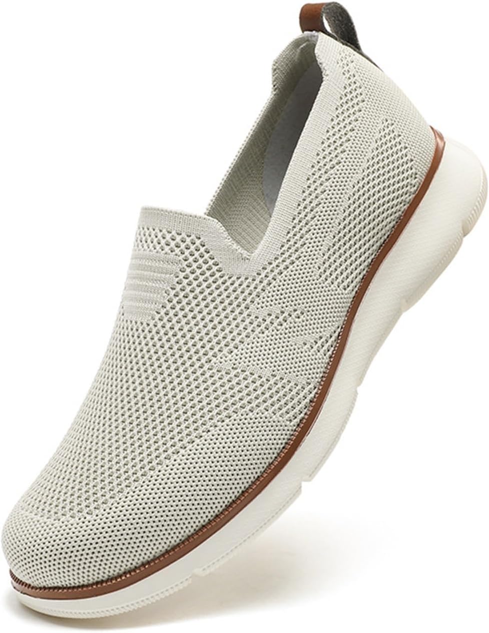 

Дышащие сандалии с круглым носком Удобные мокасины Для улицы и повседневной носки Кроссовки Спортивная обувь Легкая обувь с мягкой подошвой Для прогулок и повседневного бизнеса Generic, бежевый