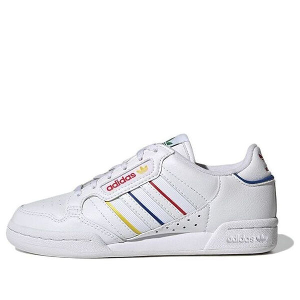 

Кроссовки оригинальные континентальные 80 полосатые кроссовки Adidas, белый