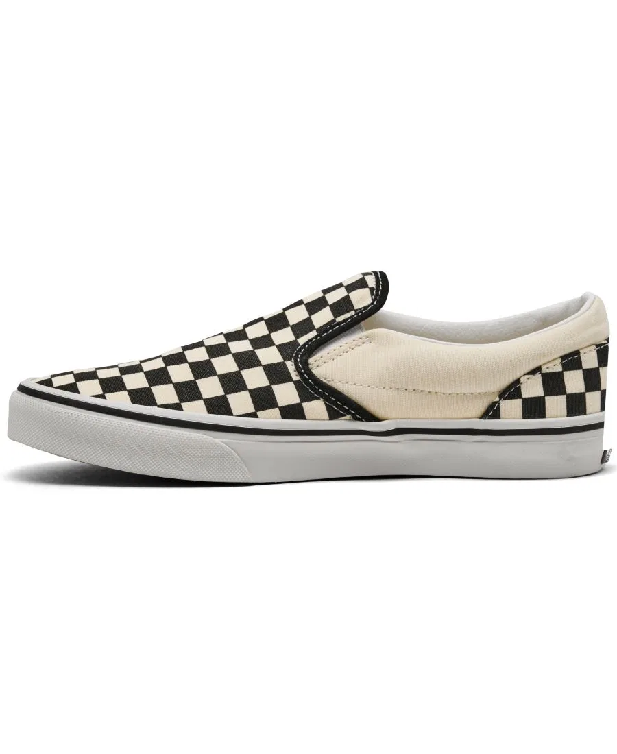 Кеды Vans Classic Slip-On, Black White Checkerboard — фото 3