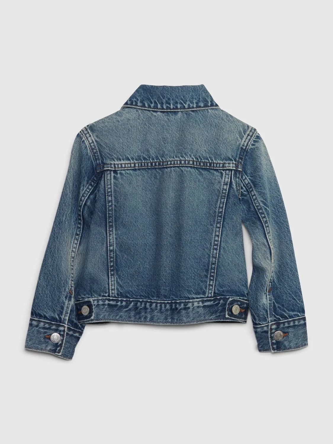 Джинсовая куртка Icon Gap, Medium Indigo — фото 2