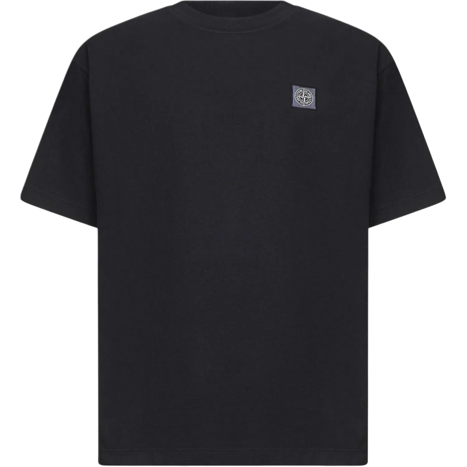 Футболка с нашивкой STONE ISLAND, Black
