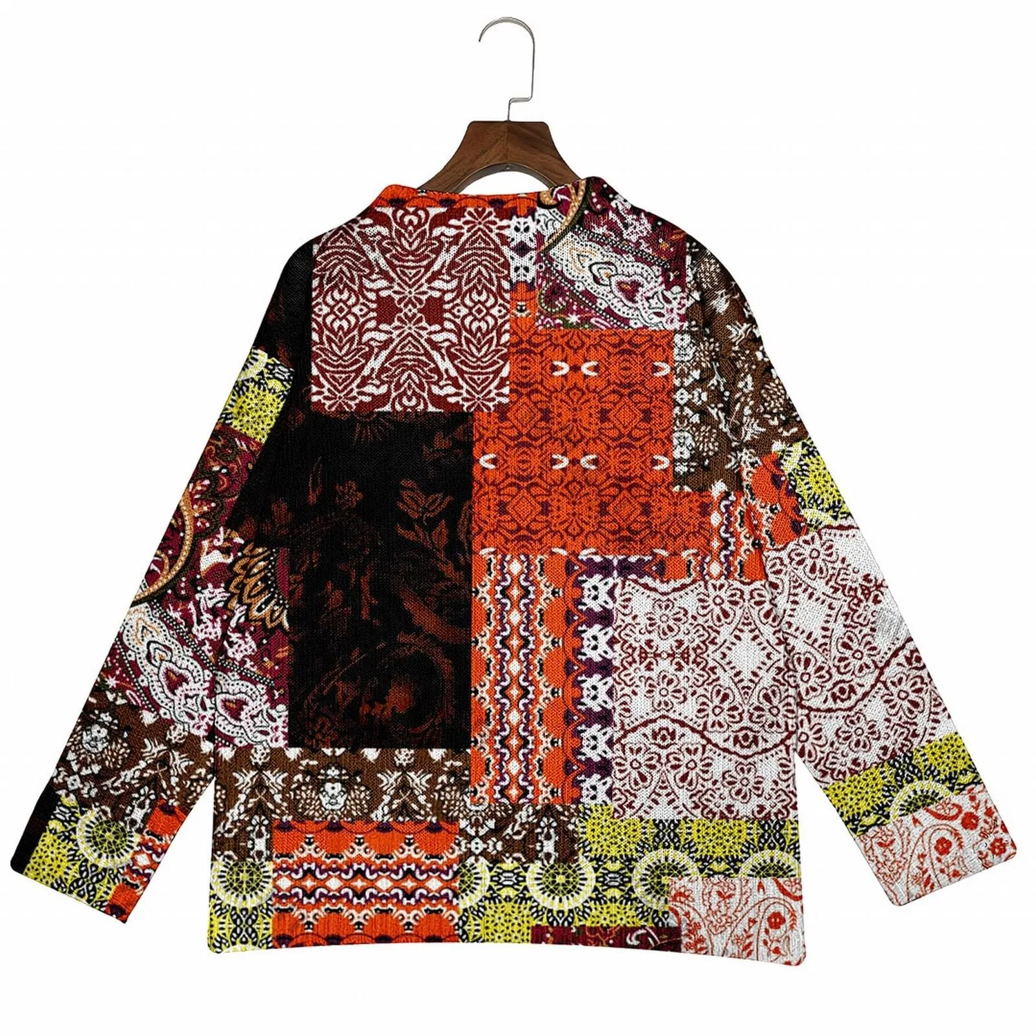 Женский кардиган с принтом Vintage Floral Print, Multi-coloured — фото 3